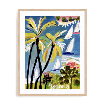 Palm Landscape II Wall Art