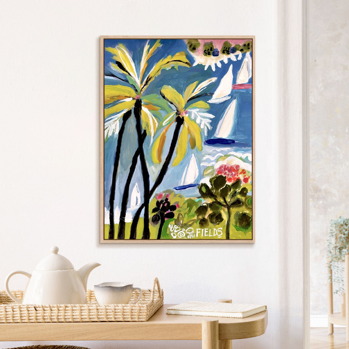 Palm Landscape II Wall Art