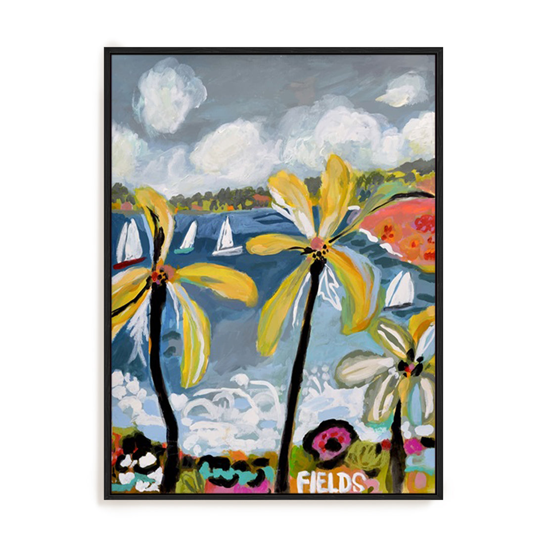 Palm Landscape III Wall Art