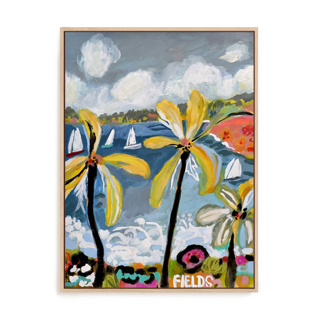 Palm Landscape III Wall Art