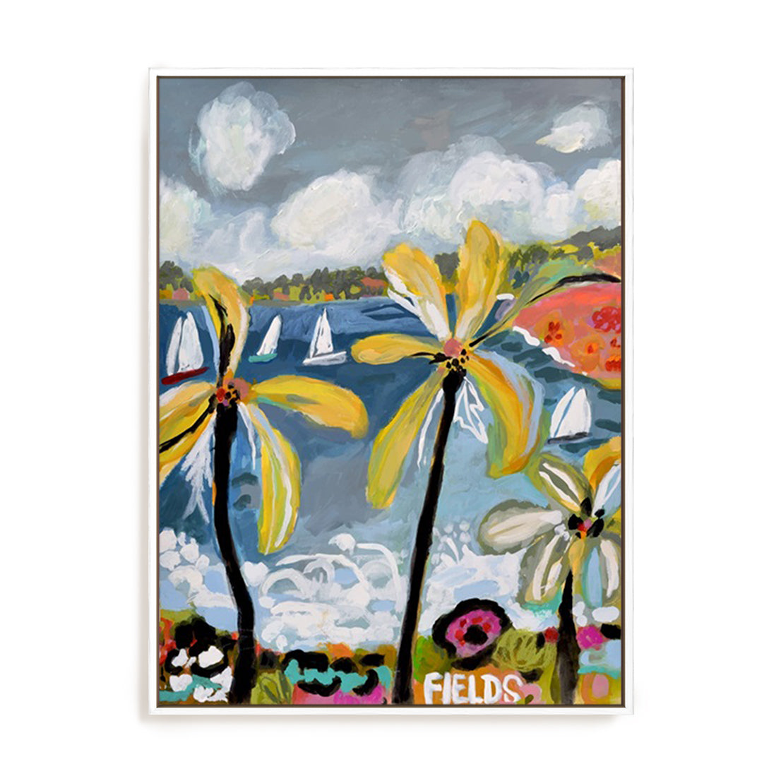 Palm Landscape III Wall Art