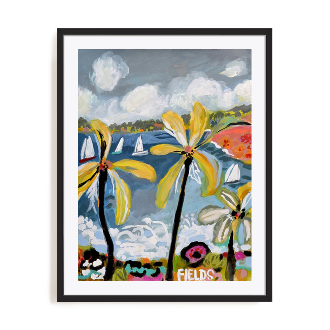 Palm Landscape III Wall Art