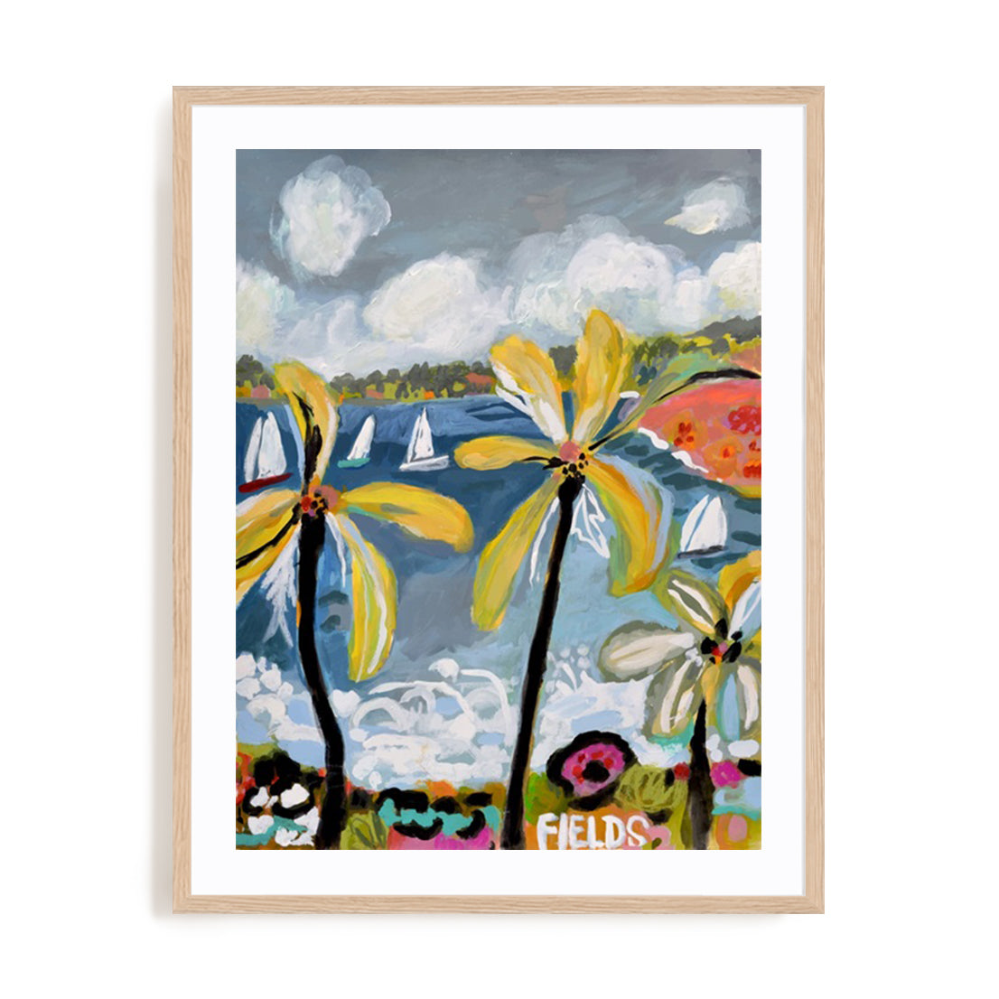 Palm Landscape III Wall Art