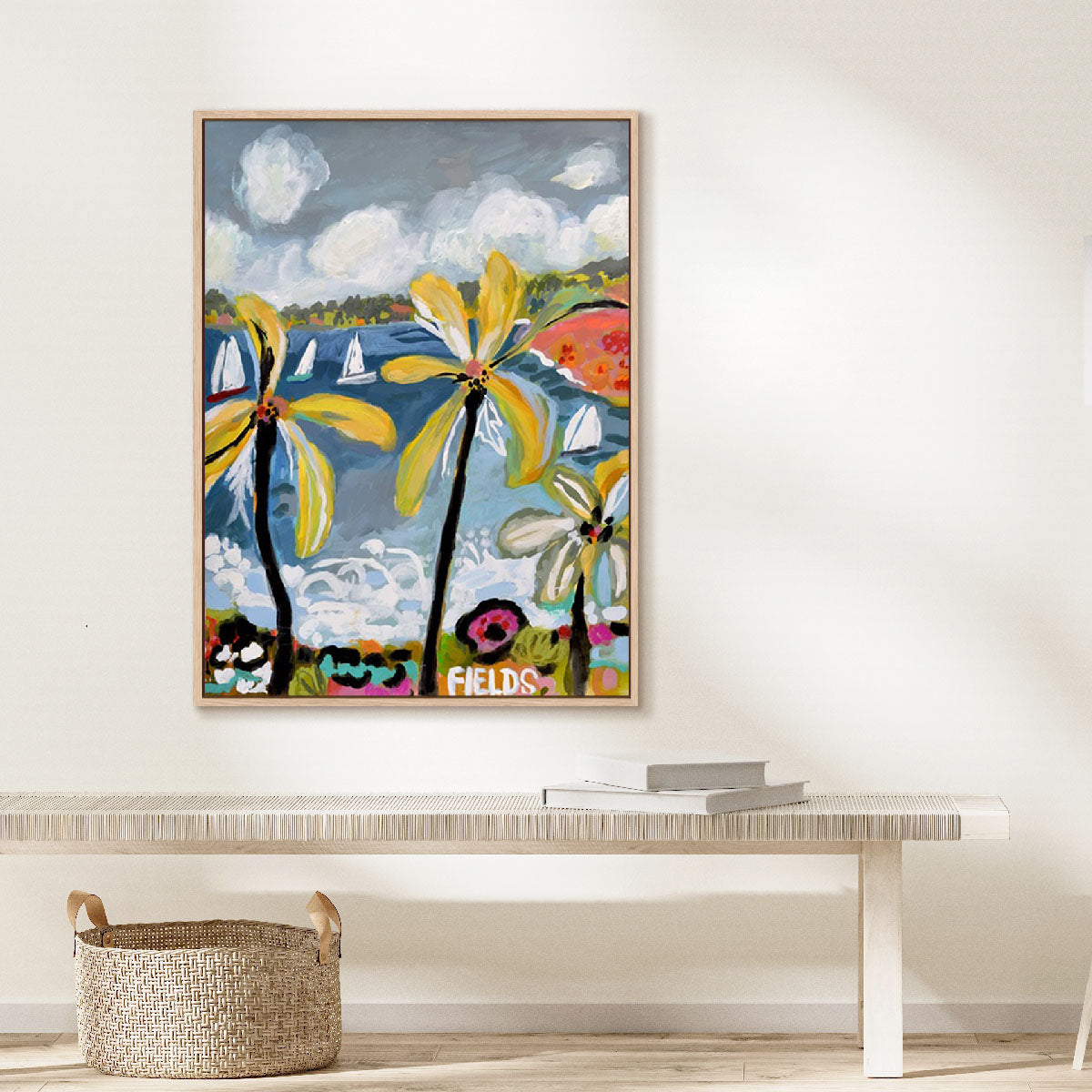 Palm Landscape III Wall Art
