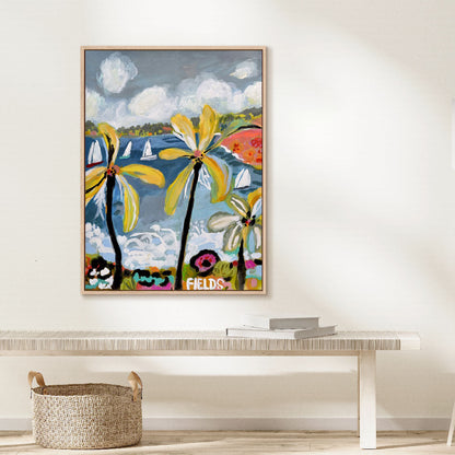 Palm Landscape III Wall Art