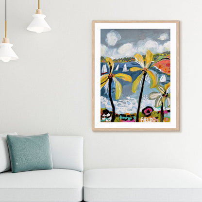 Palm Landscape III Wall Art