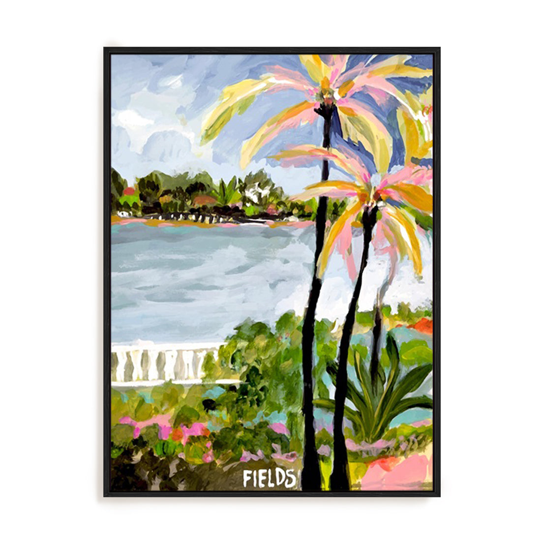 Palm Landscape IV Wall Art