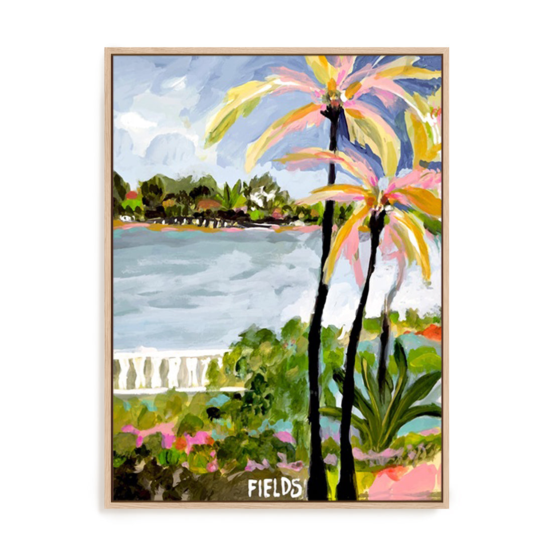 Palm Landscape IV Wall Art