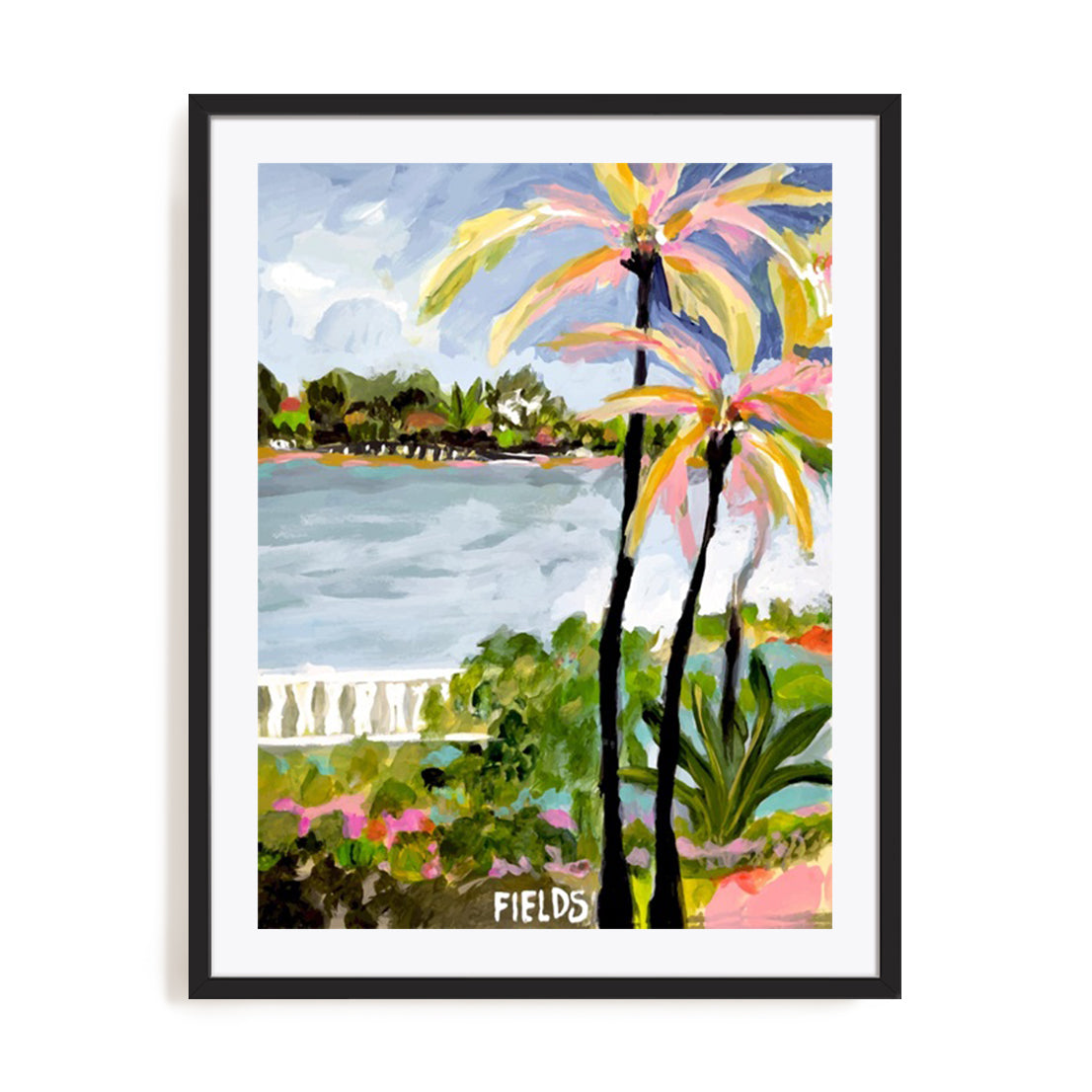 Palm Landscape IV Wall Art