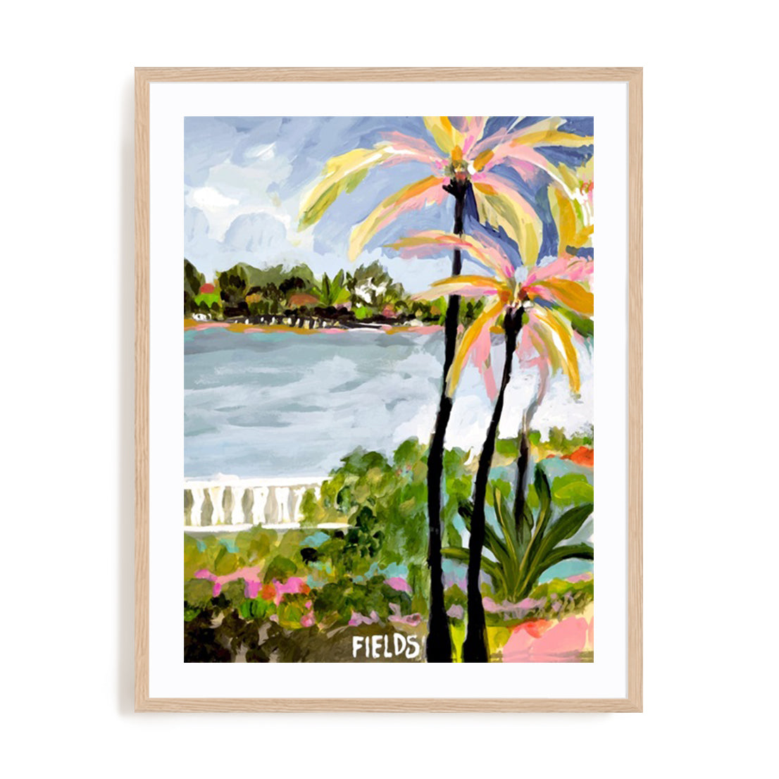 Palm Landscape IV Wall Art