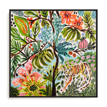 Jungle Cat Landscape II Wall Art