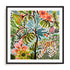 Jungle Cat Landscape II Wall Art #oran_black-white-border
