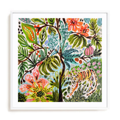 Jungle Cat Landscape II Wall Art