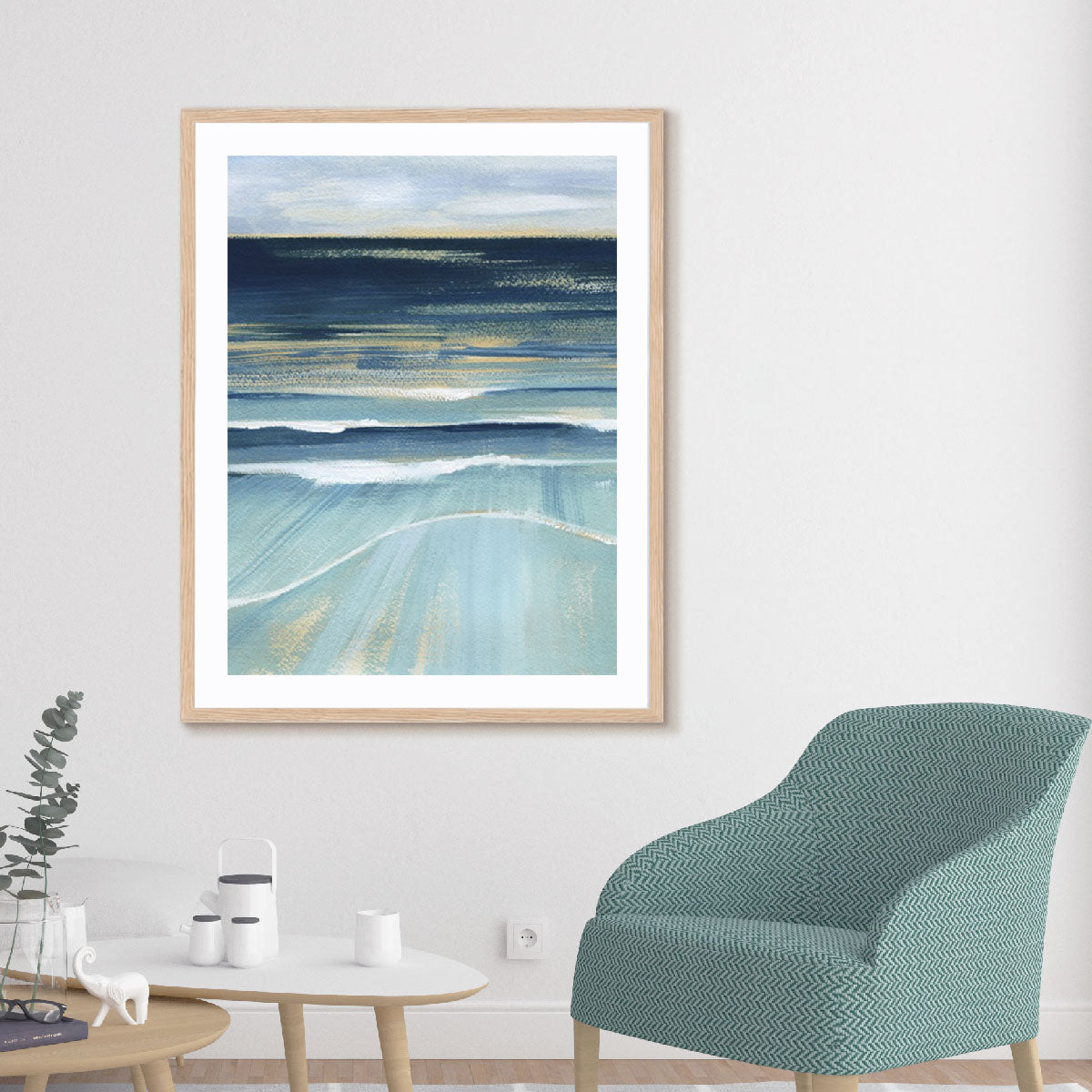 Full Moon Tide I Wall Art