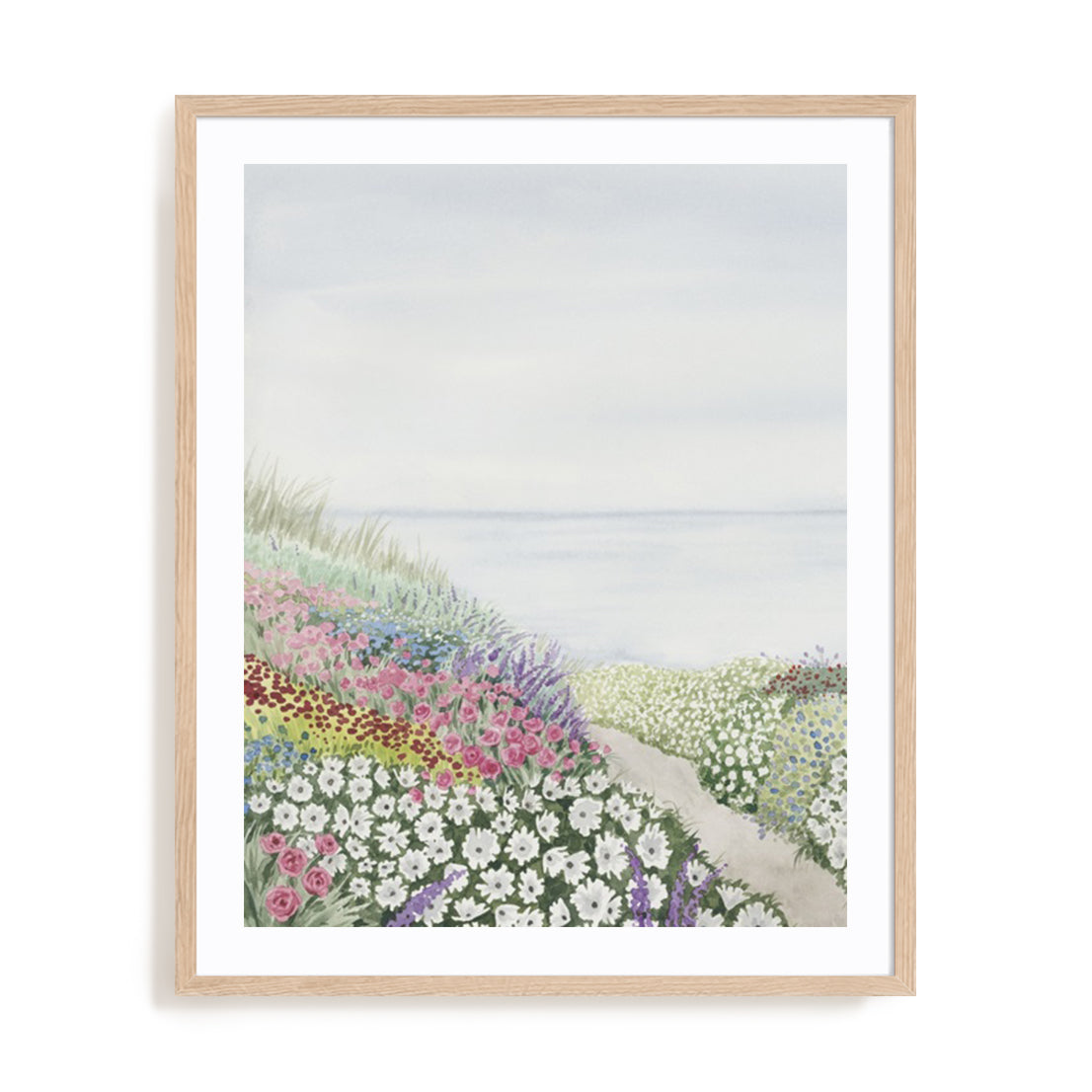 Coastal Gardens I Wall Art