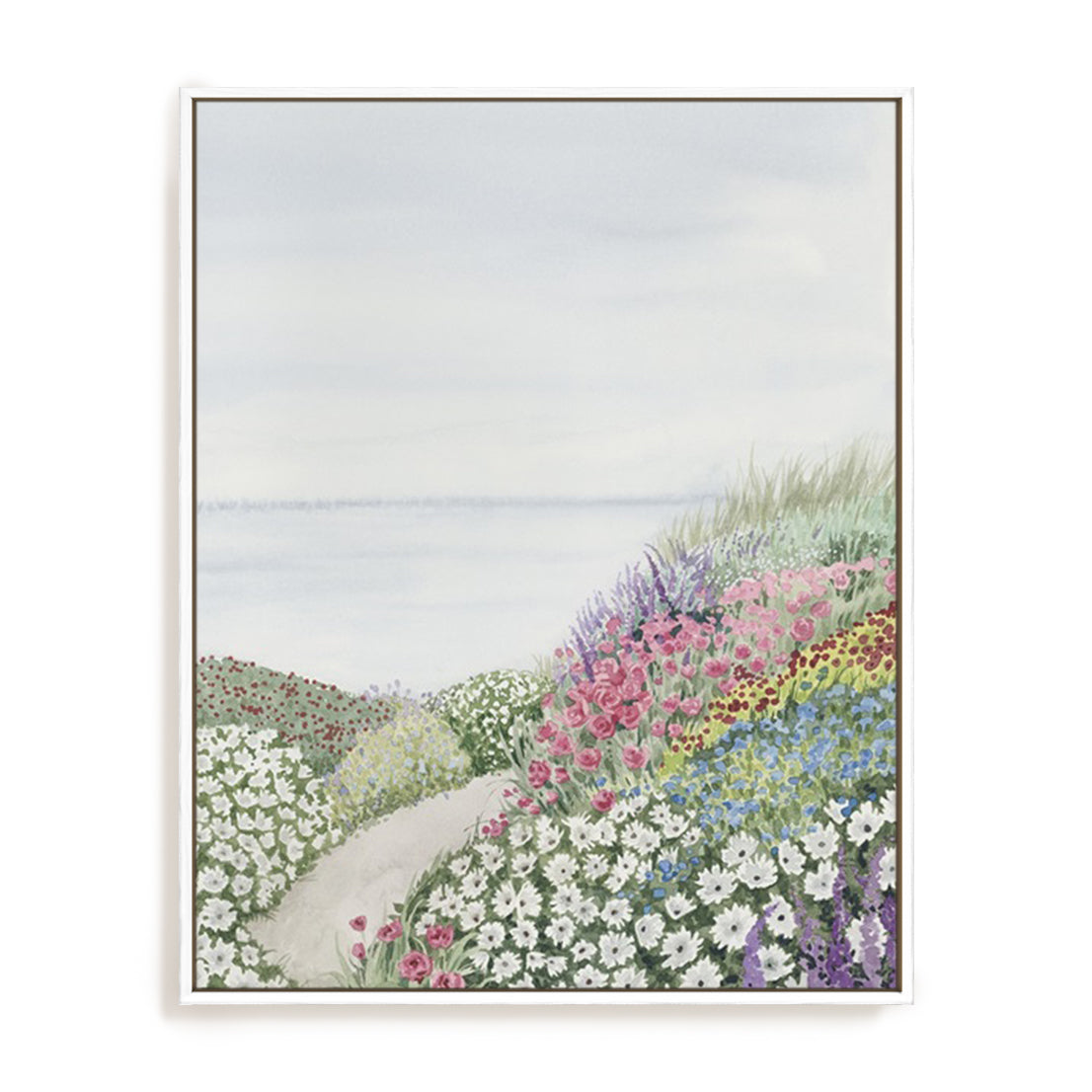Coastal Gardens II Wall Art