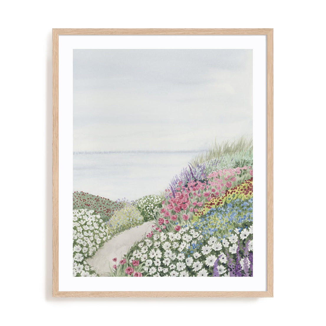 Coastal Gardens II Wall Art