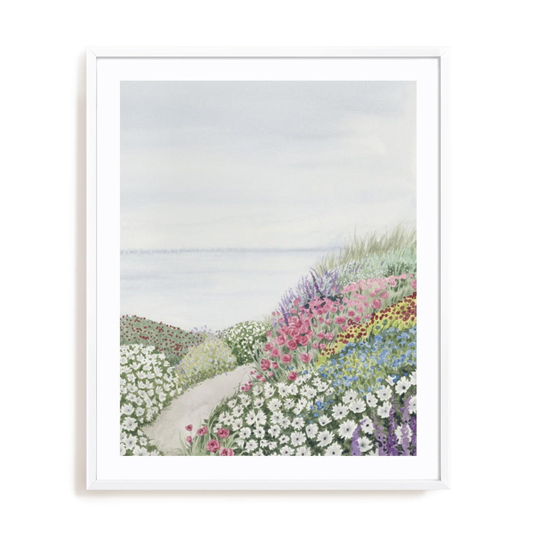Coastal Gardens II Wall Art