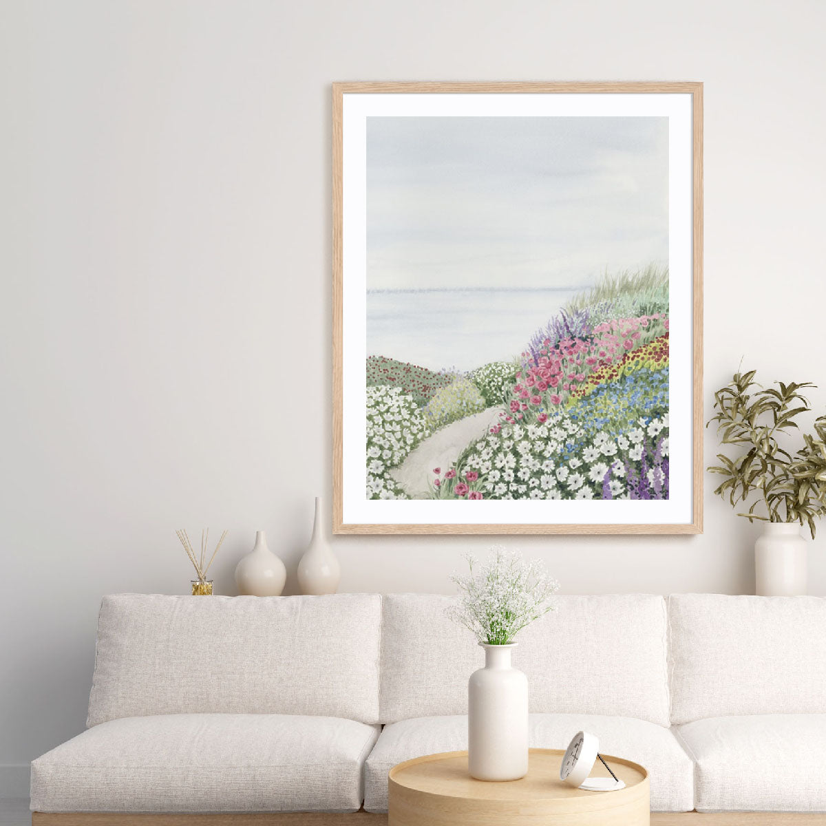 Coastal Gardens II Wall Art