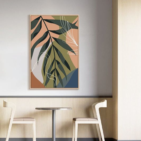 Boho Leaves II Wall Art