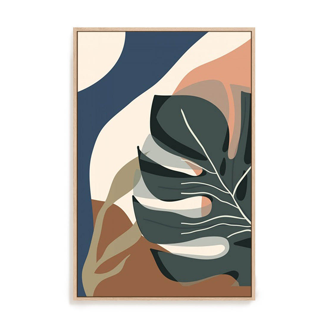 Boho Leaves III Wall Art