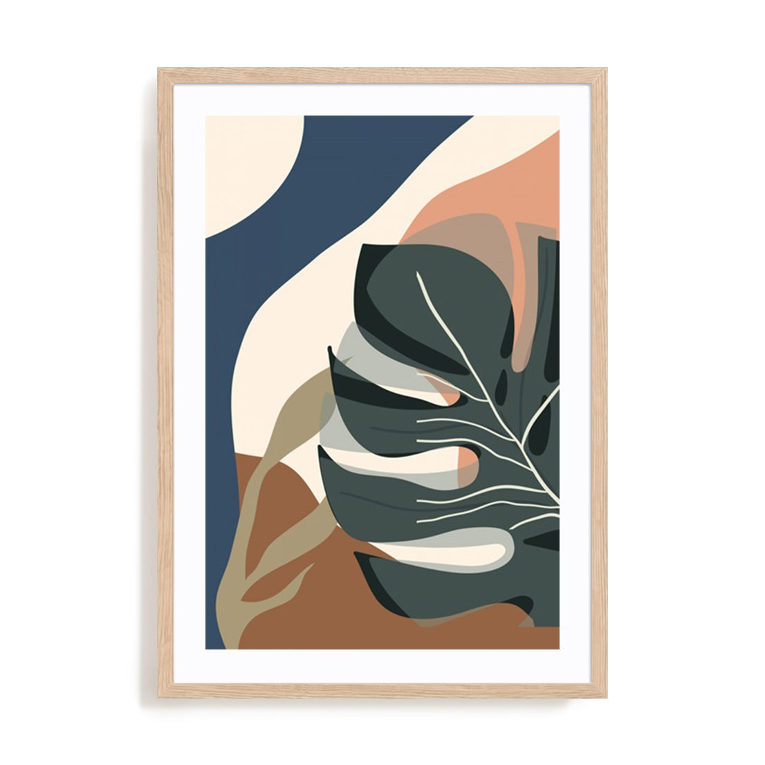 Boho Leaves III Wall Art
