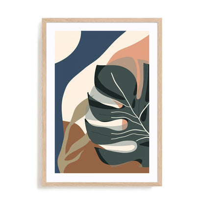 Boho Leaves III Wall Art