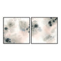 Electron Bloom I and II Wall Art