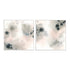 Electron Bloom I and II Wall Art