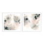 Electron Bloom I and II Wall Art