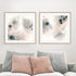 Electron Bloom I and II Wall Art