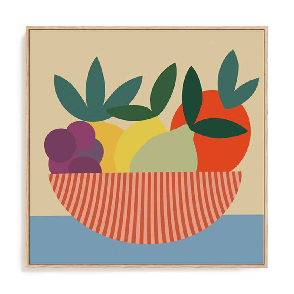 Graphic Fruit Bowl II