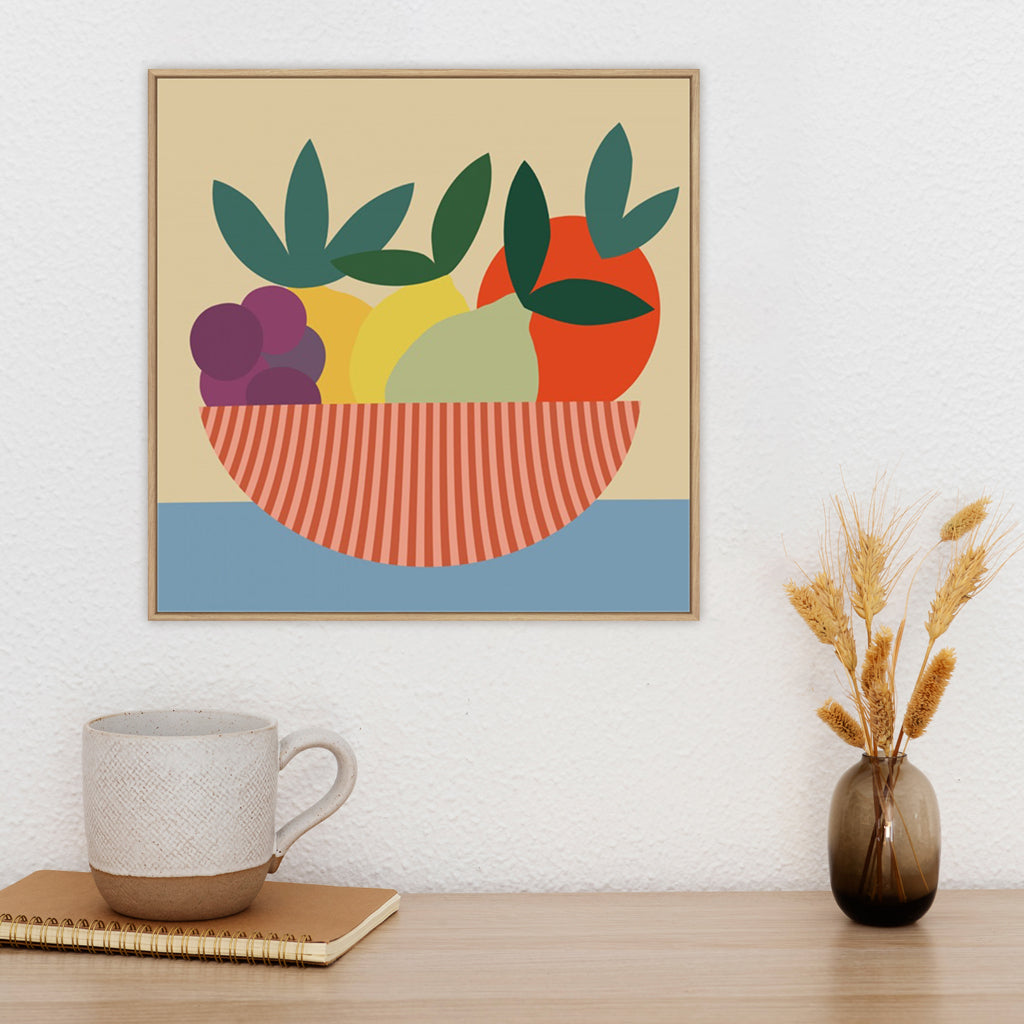 Graphic Fruit Bowl II