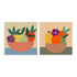 Graphic Fruit Bowl IV and II Wall Art