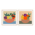 Graphic Fruit Bowl IV and II Wall Art