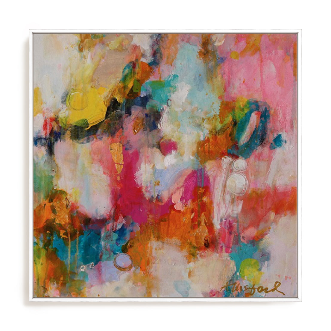 A Colorful Mindset Wall Art