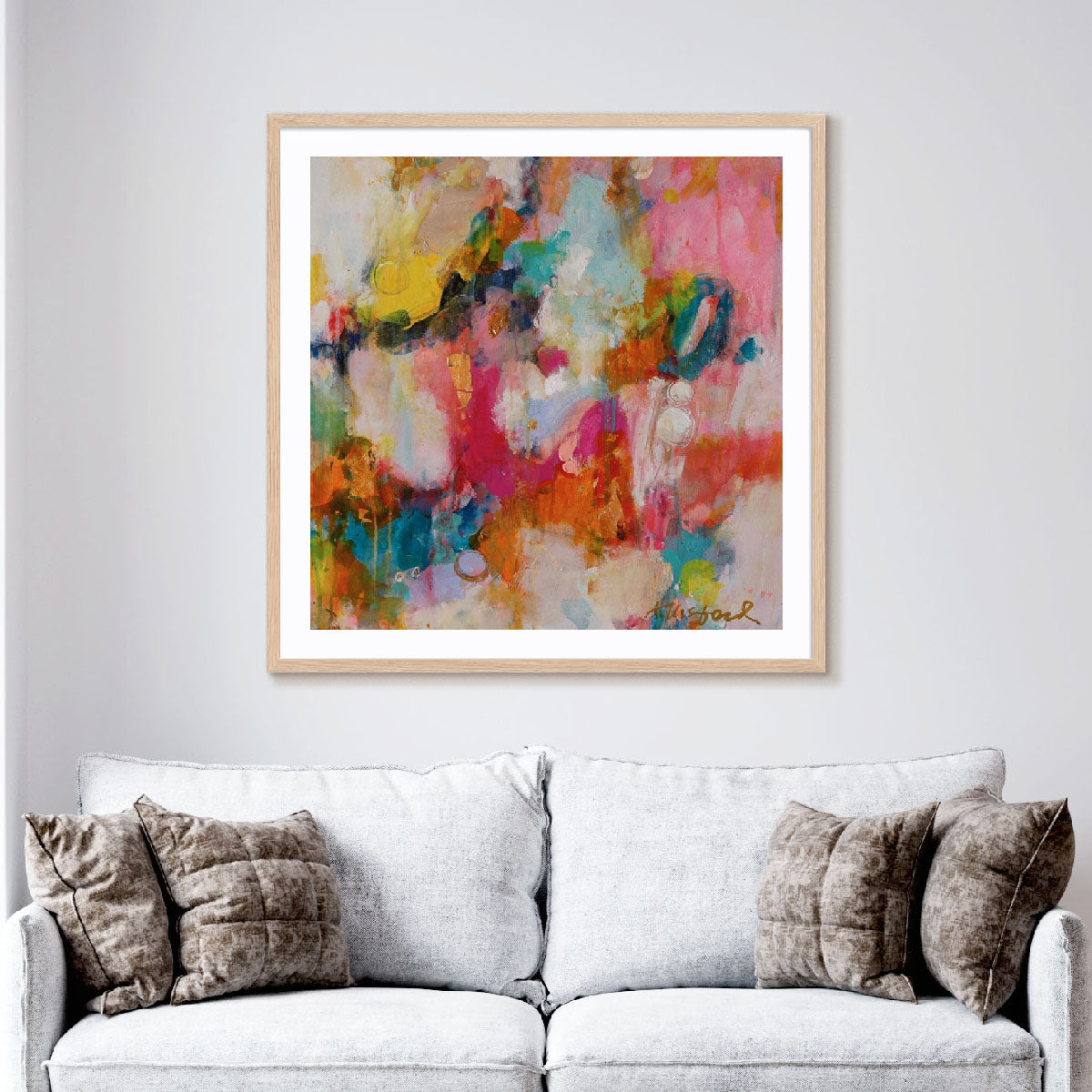 A Colorful Mindset Wall Art