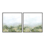 Mountain Meadow View I and II Wall Art