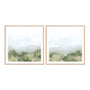 Mountain Meadow View I and II Wall Art