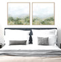 Mountain Meadow View I and II Wall Art