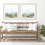 Mountain Meadow View I and II Wall Art