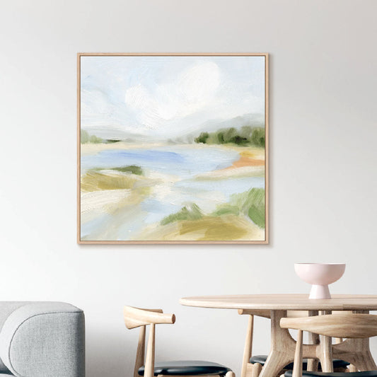 Blissful Bay in Oil II Wall Art