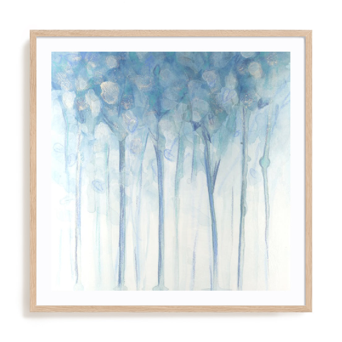 Blue Water Forest I Wall Art