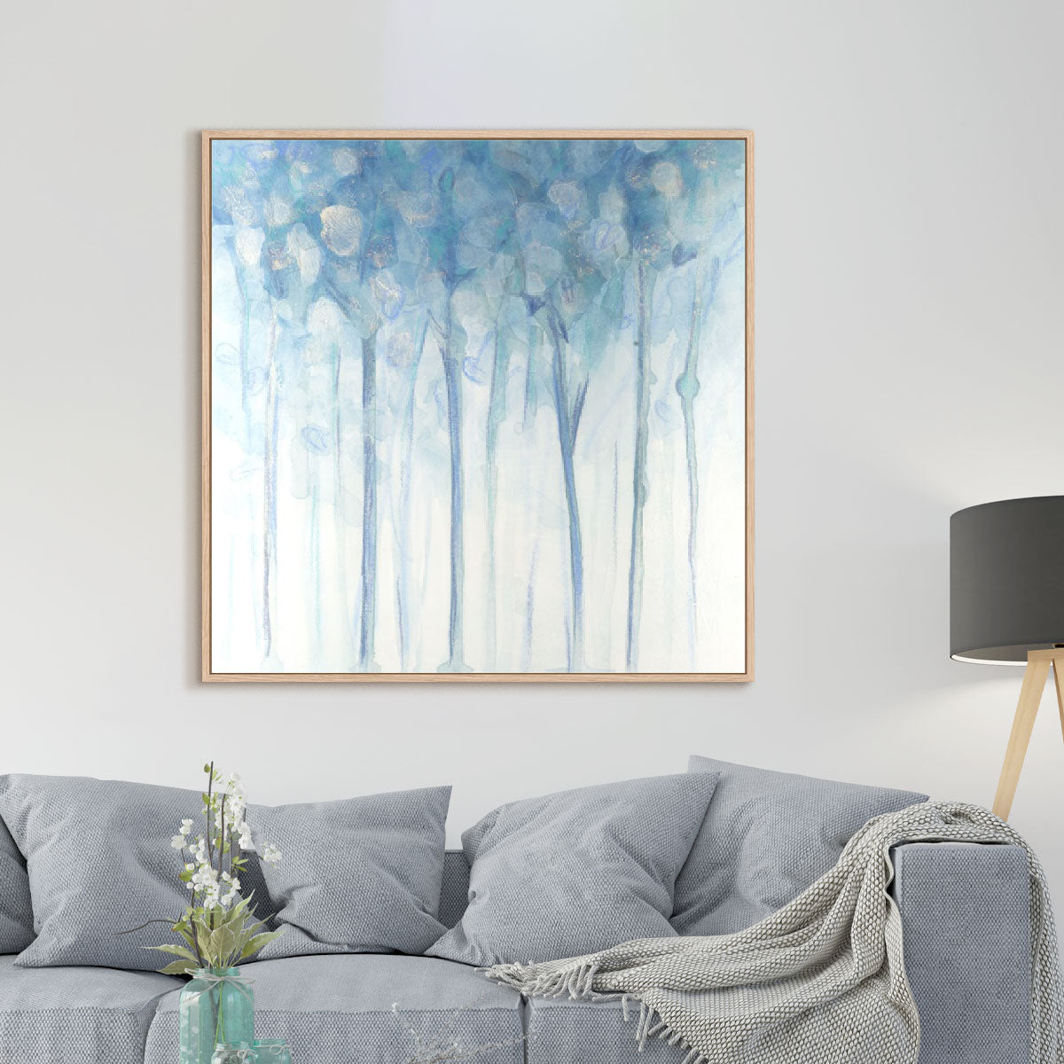 Blue Water Forest I Wall Art