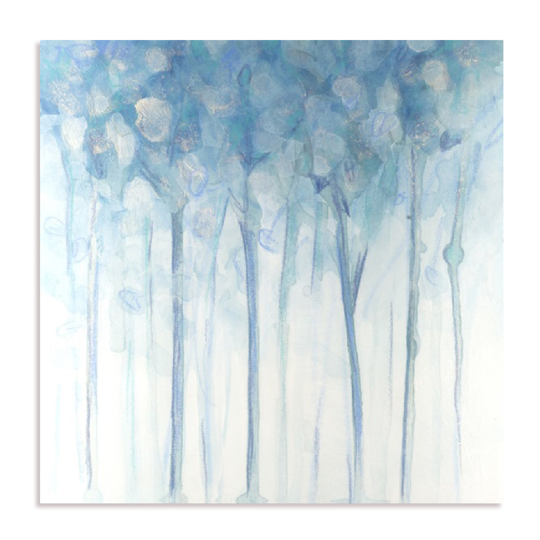 Blue Water Forest I Wall Art