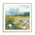 Sweet Sheep Field II Wall Art #oran_natural-white-border