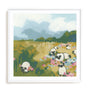 Sweet Sheep Field II Wall Art