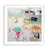 Calm Blue Beach I Wall Art #oran_white-white-border