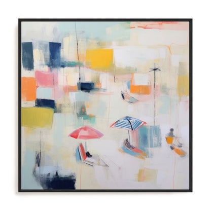 Calm Blue Beach II Wall Art
