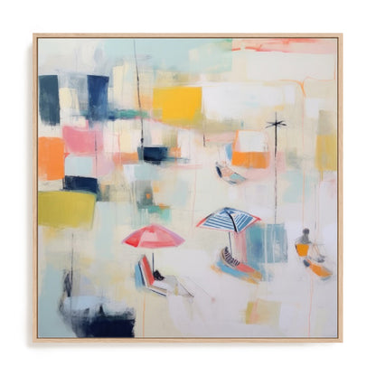 Calm Blue Beach II Wall Art